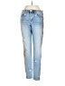 Blank NYC Animal Print Blue Jeans Size 25 waist - photo 1
