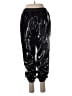 Express Outlet 100% Polyester Stars Silver Black Casual Pants Size S - photo 2