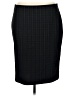 EMALINE Houndstooth Black Formal Skirt Size XL - photo 1