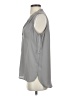 Vince Camuto 100% Polyester Gray Sleeveless Blouse Size S - photo 5