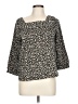 THML Gray 3/4 Sleeve Blouse Size L - photo 1
