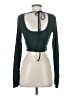Shein Green Long Sleeve T-Shirt Size 4 - photo 2