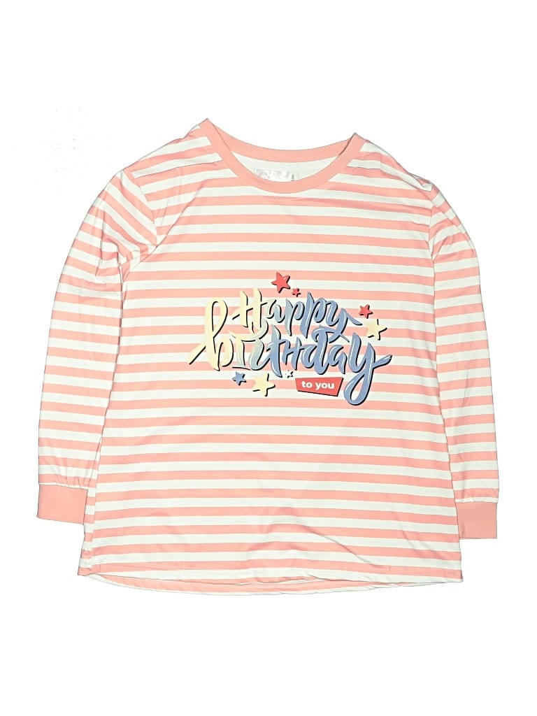 Pre-owned Assorted Brands Kids' Long Sleeve T-shirt In Pink