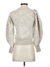 Ulla Johnson 100% Wool Animal Print Silver Wool Pullover Sweater Size P (petite) - photo 2