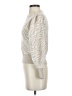 Ulla Johnson 100% Wool Animal Print Silver Wool Pullover Sweater Size P (petite) - photo 5