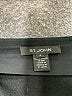 St. John Solid Black Casual Skirt Size 6 - photo 4