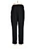 Express 100% Polyester Solid Black Casual Pants Size 12 (petite) - photo 2