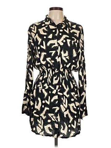Olivaceous Casual Dress (view 1)