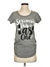 Instant Message Gray Short Sleeve T-Shirt Size S - photo 1