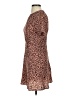 Re:named 100% Polyester Animal Print Brown Casual Dress Size S - photo 5
