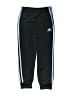 Adidas 100% Polyester Black Track Pants Size 5 - photo 1