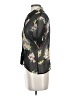Nice Connection Floral Black Short Sleeve Blouse Size 1 (estimated) - photo 5