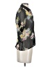 Nice Connection Floral Black Short Sleeve Blouse Size 1 (estimated) - photo 4