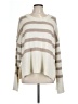 Bobeau Stripes Ivory Pullover Sweater Size L - photo 1