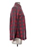 Banana Republic 100% Cotton Checkered-gingham Red Long Sleeve Button-Down Shirt Size S - photo 4