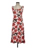 Old Navy 100% Rayon Floral Red Cocktail Dress Size S - photo 1