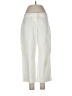 The Limited Stripes Ivory Casual Pants Size 10 - photo 1