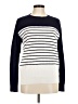 Kim Rogers 100% Cotton Stripes Blue Pullover Sweater Size M - photo 1