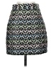 Milly Chevron-herringbone Multi Color Green Casual Skirt Size 2 - photo 1