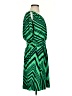Express Chevron-herringbone Green Cocktail Dress Size S - photo 4