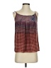 CAbi 100% Polyester Red Sleeveless Blouse Size XS - photo 1