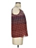 CAbi 100% Polyester Red Sleeveless Blouse Size XS - photo 4