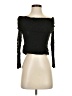 Shein Black 3/4 Sleeve Top Size 4 - photo 1