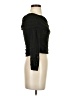 Shein Black 3/4 Sleeve Top Size 4 - photo 4