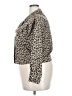 Anna Cai Animal Print Black Gold Jacket Size XXL (estimated) - photo 5