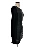 Express Solid Gray Black Casual Dress Size XS - photo 4