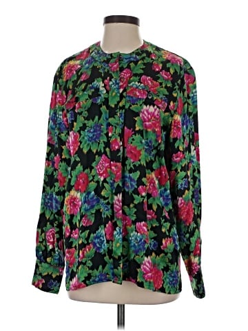 Escada by Margaretha Ley Long Sleeve Blouse (view 1)