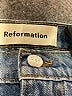 Reformation Blue Denim Skirt Size 26 waist - photo 4