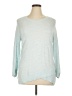 Ann Taylor LOFT Outlet 100% Cotton Blue Pullover Sweater Size XL - photo 1