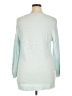 Ann Taylor LOFT Outlet 100% Cotton Blue Pullover Sweater Size XL - photo 2