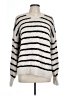 Bobeau Stripes Ivory Pullover Sweater Size L - photo 1