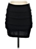 Nollie Solid Black Casual Skirt Size S - photo 1