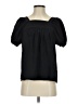 Madewell 100% Polyester Black Short Sleeve Blouse Size XS - photo 1