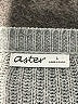Aster 100% Acrylic Argyle Gray Pullover Sweater Size L - photo 7