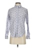 Rails Polka Dots Gray Long Sleeve Button-Down Shirt Size S - photo 1