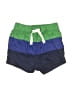 Hanna Andersson 100% Polyester Color Block Blue Board Shorts Size 3-6 mo - photo 1