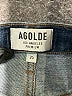 AGOLDE Hearts Blue Jeans Size 25 waist - photo 4