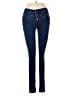 Boohoo Solid Blue Jeans Size 4 - photo 1