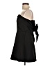 Do & Be 100% Polyester Solid Black Cocktail Dress Size L - photo 5