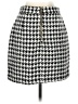Walter Baker Houndstooth Gray Casual Skirt Size 2 - photo 2