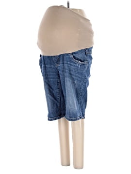 Jeans Maternité (Capri) Motherhood Maternity - Taille XL - Poches à Rabat - Occasion Très Bon État - Longueur 21.5"