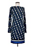MICHAEL Michael Kors Graphic Blue Casual Dress Size XS - photo 1