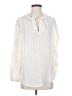 St. John 100% Silk Ivory Blouse Size 2 - photo 1