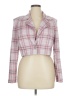 CAbi Plaid Pink Blazer Size XL - photo 1