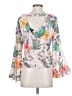 Assorted Brands 100% Polyester White 3/4 Sleeve Blouse Size S - photo 2