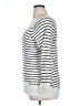 Caslon Stripes Silver Pullover Sweater Size XL - photo 5